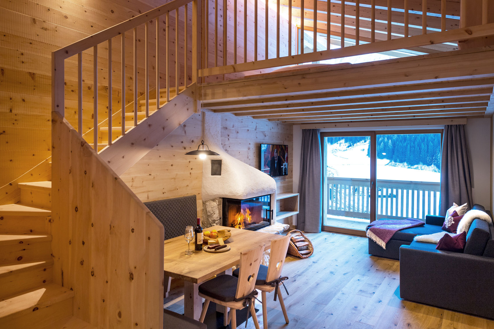 Apartment mit Whirlpool