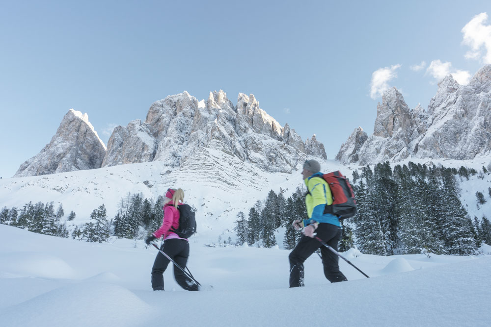 Wintermärchen Dolomiten